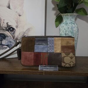 Coach Patchwork Wristlet Y2K